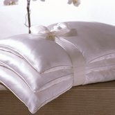 Basics Silk-Filled Pillow in White