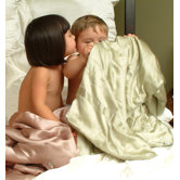 Baby Silk-Filled Throw