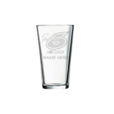 Nascar Individual 16 oz. Mixing Glass, David Ragen with personalization