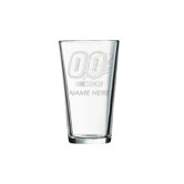 Nascar Individual 16 oz. Mixing Glass, David Reutimann with personalization