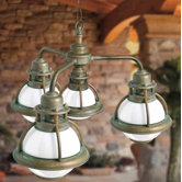 4-fl. Pendelleuchte "Faro"