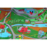 Children's Play Farm Kids Rug