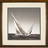Crossing Tack 1 Framed Print