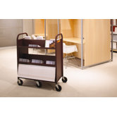 Book Utility Truck with Six Shelves