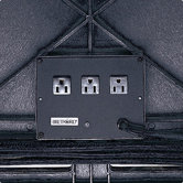 Plastic Table 3-Outlet Electrical Unit