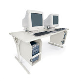72" Wide Tech-Guard Work Center For Securing G4 Macs and Tower PCs