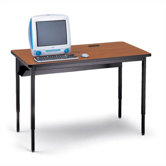36" Wide Quattro Computer Table - One Grommet Hole