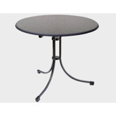 Boulevard-Klapptisch in Graphit / Granit
