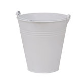 Eimer in Wei&szlig;