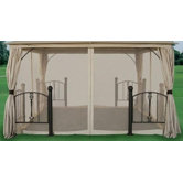 Rome Post Gazebo Replacement Screen