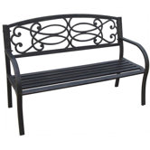 Vienna Metal Garden Bench