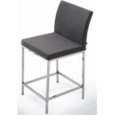 Aria Counter Chrome Chair
