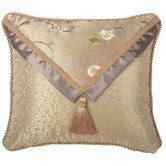 Addison 14" x 16" Pillow with Braid, Cord & Tassel