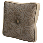 Biltmore 2.5" x 16" x 16" Pillow with Self Cord & Self Buttons