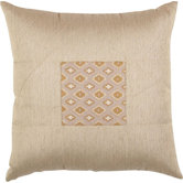 Biltmore 18" x 18" Pillow with Self Cord in Khaki