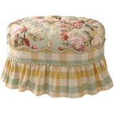 Chesapeake Fabric Ottoman