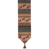 Clovis Table Runner with Tassels