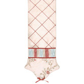 Cornelia Table Runner with Ruffle Ribbon, Ribbon Bow