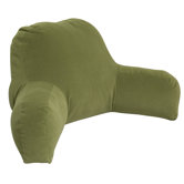 Hyatt Bed Rest Pillow in Moss