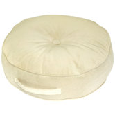 Hyatt Fabric Round Floor Pillow