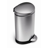 6 Litres Semi Round Pedal Bin