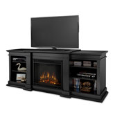 Fresno 72" TV Stand with Electric Fireplace