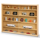 Acquario Display Cabinet in Beech Effect