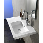 Condal Ceramic Bathroom Sink with Overflow