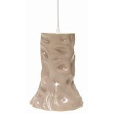 Flared Ripple Hanging Light