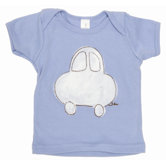Car Lap T Shirt in Blue
