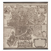Rome Map - 1676