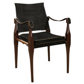 Rhoorkie Leather Arm Chair
