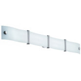 Wing 4' Vanity in Polished Brushed Nickel