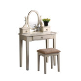 Bobkona Abana Vanity Set in Antique White