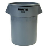 Brute&reg; Round Containers - 20gal w/o lid brute container trash can g