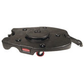 Brute&reg; Trainable Dollies - brute trainable dolly 3pack 250lb capacity black