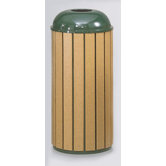 Regent 50 Series 15 Gallon Round Top Waste Receptacle