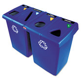 Plastic Glutton Recycling Station in Blue