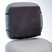 Back Perch with Fleece Cover in Black