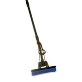 PVA Sponge Mop with 37 3/5" Handle in Black