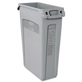 Slim Jim Rectangular Receptacle with Venting Channels