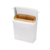 Sanitary Napkin Receptacle with Rigid Liner