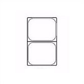 2 Space Wide Hot Food Pan