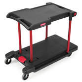 2 Shelf Convertible Utility Cart