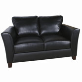 Leather Loveseat