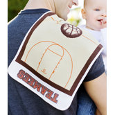 Slam Dunk Basketball Burp Cloth
