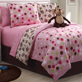Monkey Reversible Comforter Set