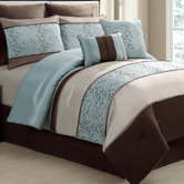 Vienna Embroidered Dots 8 Piece Comforter Set