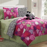 Zebra Reversible Comforter Set