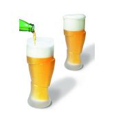 Sliced Cold Frosted Beer Glass Set